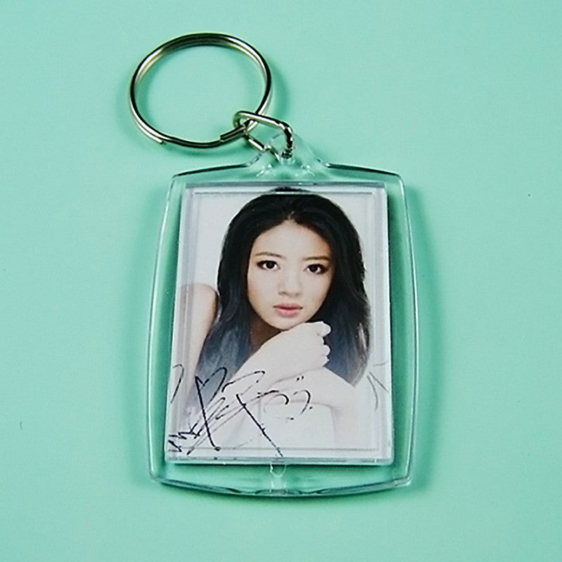 Rectangular Arc Key button Shell Key button transparent key buckle plastic key buckle frame key buckle