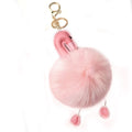 Key Ring Pendant Keychain Key Ring Key Chain Key Chain Bag Pendant Key Chain Plush Flamingo Ornaments