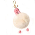 Key Ring Pendant Keychain Key Ring Key Chain Key Chain Bag Pendant Key Chain Plush Flamingo Ornaments