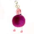 Key Ring Pendant Keychain Key Ring Key Chain Key Chain Bag Pendant Key Chain Plush Flamingo Ornaments